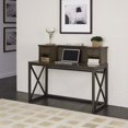 thumbnail image 2 of Xcel Cinnamon Finish Office Desk with Hutch by Home Styles, 2 of 2