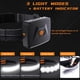 thumbnail image 3 of Linterna Frontal LED Recargable IPX6 Resistente Al Agua, 7500 MAh, 3 Modos de Luz para Actividades Al Aire Libre Como Acampar, Correr y Pescar., 3 of 5