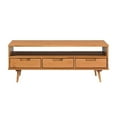 thumbnail image 6 of Pemberly Row 48" 3-Drawer Solid Wood Coffee Table in Caramel, 6 of 6