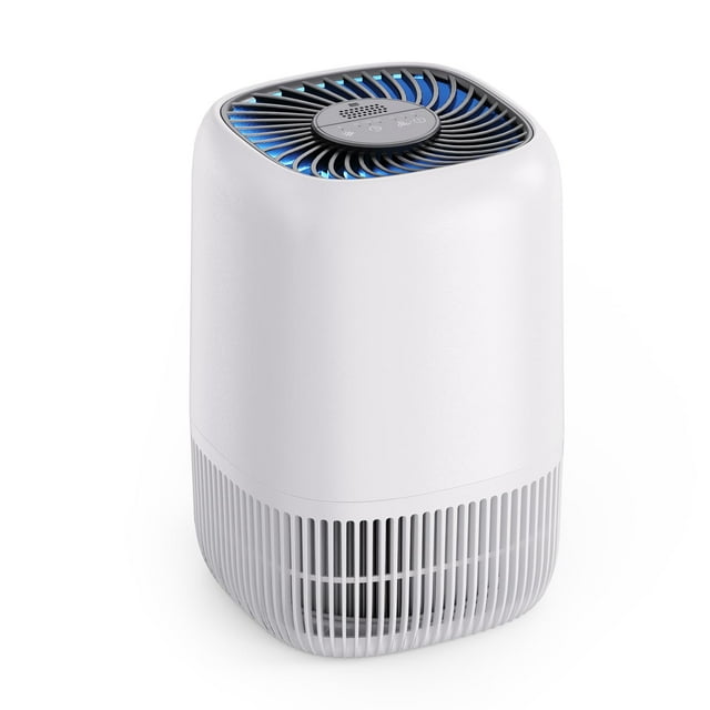 Purificador de aire VOOPNU H13 True HEPA Filter 100 m² 3 velocidades blanco