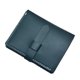 thumbnail image 1 of Hukapapa Carteras de mano hechas a mano Organizador de tarjetas con clip para billetesverde, 1 of 5