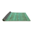 thumbnail image 2 of Ahgly Company Indoor Rectangle Southwestern Turquoise Blue Country Area Rugs, 8' x 10', 2 of 4