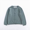 thumbnail image 5 of CAUYDY Western Girls Winter Warm Cardigan Sweater, Long Sleeve Button Knit Back to School Clothing for Kids AG Sizes 18-24 Months, 5 of 5