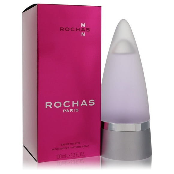 Rochas Man by Rochas Eau De Toilette Spray 3.4 oz Pack of 3