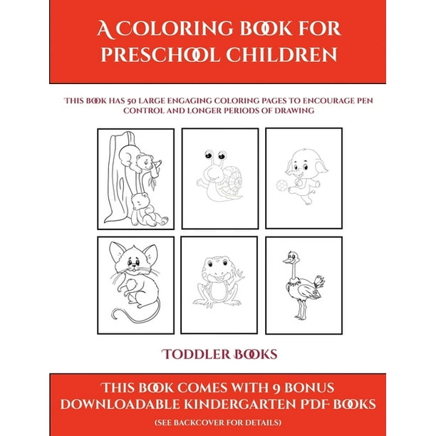 Download Toddler Books Toddler Books A Coloring Book For Preschool Children This Book Has 50 Extra Large