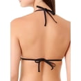 thumbnail image 6 of Juniors' Rouched Triangle Bikini Top, 6 of 6