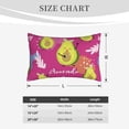 thumbnail image 4 of Honeii Pink Green Avocado Decorative Throw Pillow Case - Elevate Your Couch, Sofa, or Bed with Stylish Home Decor, Perfect Gift Idea-16"x24", 4 of 6