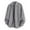 Grey, variant on Zylarhe Mens Summer Shirts, Men Casual Loose Autumn Trend Solid Shirt Long Sleeve Button Down Tops Grey XXXXXL