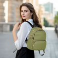 thumbnail image 6 of JIALIOU Mini Backpack Purse for Women Quilted Casual Daypack Small Travel Shoulder Bag, Chartreuse, 6 of 7