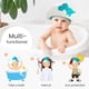 thumbnail image 5 of Baby Shower Hat, Visor Children's Bath Cap, Adjustable Baby Shower Cap for Eye, Ear and Face Protection (Blue), 5 of 5
