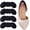 Black, variant on 4 Pairs Heel Pads for Shoes That are Too Big Non-Slip Heel Grips Women's Shoes - Cushioned Inserts Prevent Blisters Fits Men & Women