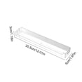 thumbnail image 3 of Wall Mounted Acrylic Display Shelf Storage Rack Cosmetic Organizer Bathroom Bedroom Kitchen Living Room Transparent PET Material Home Decor Display Shelf Makeup Toiletries Small Gadgets, 3 of 6