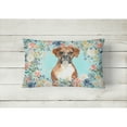thumbnail image 2 of Carolines Treasures CK3431PW1216 Boxer Canvas Fabric Decorative Pillow 12H x16W multicolor, 2 of 4