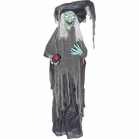 Hanging Witch with Apple Halloween Prop - Walmart.com