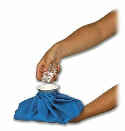 Mueller Reusable 9-inch Ice Bag Relieves Muscle Pain & Swelling, Blue, 1 ct