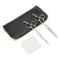 thumbnail image 1 of Tijeras De Corte De Pelo, Tijeras De Salón Flexibles Y Duraderas Con Dientes En V, Profesional Práctico Para Peluqueros Mujeres OTVIAP Haircut Scissors, 1 of 8