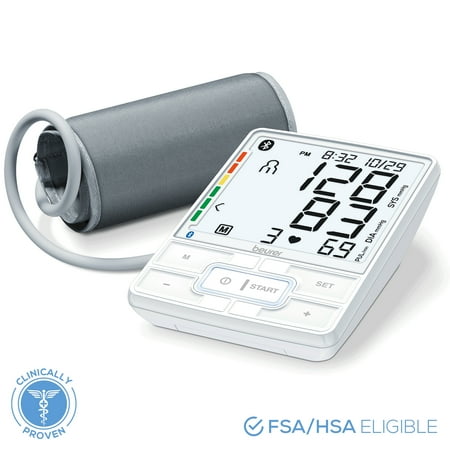 Beurer Series 800 Smart Bluetooth Blood Pressure Arm Monitor, BM69W