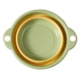 thumbnail image 4 of Lavabo plegable, lavaplatos plegable, contenedor de almacenamiento, cesto para lavar platos Verde 38x235x115cm, 4 of 9