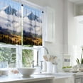 thumbnail image 2 of LALILO Kitchen Curtains and Valances Set of 3 36" Autumn Window Treatment Tiers for Window Decor, 2 of 5