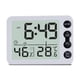 thumbnail image 5 of Advancent Reloj Digital de escritorio, alarma electrónica, termómetro, botón de sala de estar, funcionamiento con batería, temporizador LCD, Type5 NO5 Advancent CBP162571, 5 of 6