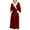 Red, variant on Kaemgyyd Sherpa Robes for Women Winter Warm Fleece Lined Kimono Long Robe Lightweight Beltd Unisex Bathrobe Housecoat