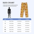 thumbnail image 4 of Balery Daisy maple fall Pantalones de pijama para hombre, pijama ultraligero, pantalón de descanso-Small, 4 of 6