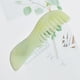 thumbnail image 5 of Peine de pelo de Jade Natural JAMW cabezal de masaje para el cuero cabelludo herramienta de dientes grandes Retro 1 ud, 5 of 5