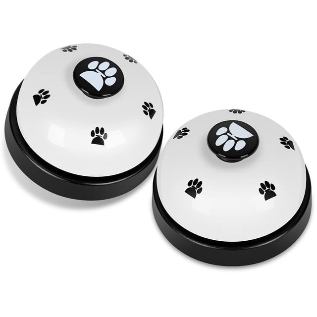 Pet Training Bells JEXCULL, paquete de 2 unidades, para que los perros aprendan a ir al baño