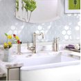 thumbnail image 3 of Adhesive Kitchen, Tile Stickers for Bathroom, Waterproof Adhesive Tile Decorative Wall Sticker Tiles 4 Pieces, 3 of 5
