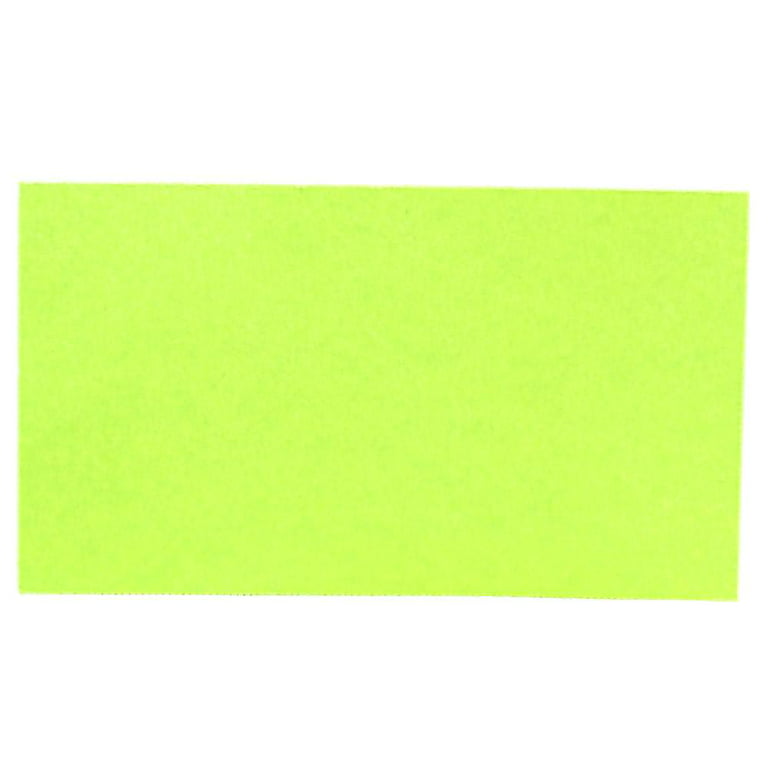 Wasabi 100 Printable Business Cards - Ultra Lime Green, JAM Paper