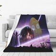 thumbnail image 1 of Manta de Rick y Morty para decoración de habitación, manta de franela para sofá cama de 40 x 30 pulgadas, 1 of 7