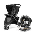 thumbnail image 1 of Chicco Viaro Quick-Fold Travel System, Includes Infant Car Seat and Base, Stroller and Car Seat Combo, Baby Travel Gear, Apex/Black, 1 of 5