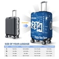 thumbnail image 6 of Naloa Happy New Year 2024 (4) Elastic Suitcase Protector, Travel Suitcase Protector Cover Fits 18-32in Suitcase - X-Large, 6 of 9