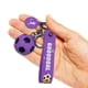 thumbnail image 4 of Llavero de la Copa de Europa de Fútbol | Colgante de acero inoxidable con forma de balón de fútbol | Regalo para jugadores, entrenadores y aficionados | Llavero deportivo de 3,7 x 2,4 cm, 4 of 5