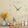 thumbnail image 1 of Large Wall Clock DIY Sticker, Modern Home Decor, Customizable Timekeeping, Minimalist Design, For Living Room, Office, Special Occasion, Wall Art, Durable Vinyl Stickers, Artistic Wall Accents, 1 of 8