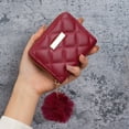 thumbnail image 2 of Kcolen Stylish Quilted Wallet for Women Compact Everyday With Secure Card Slots And Bill Compartment, 2 of 4