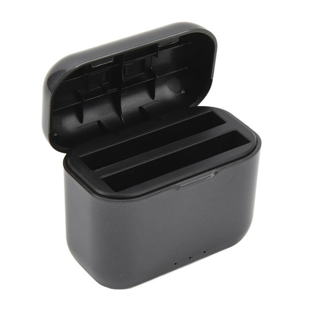 Batería de Carga de Batería Rápida, Ranura de la Tarjeta de Memoria Batería Caja de Carga Magnética para la Batería de la Cámara de Acción