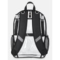thumbnail image 2 of Wonder Nation Kids' Clear 17" Adaptive Backpack, Black, 2 of 5