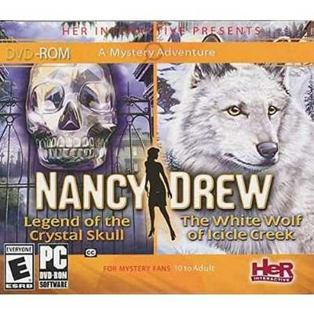 Nancy Drew Legend Of the Crystal Skull & The White Wolf of Icicle Creek (PC (Best Nancy Drew Pc Games)