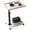 White, variant on Juiluna C End Table for Couch, 360° Swivel TV Tray Table, C Shaped Couch Side Table with Rotatable Top for Living Room, Bedroom, Study and Small Spaces