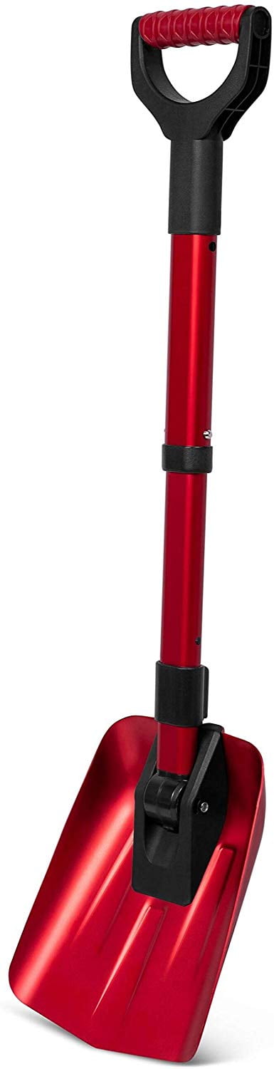 Pelle Pliable Lifeline 3 En 1 – Rouge – Utilitaire Camping Et Urgence