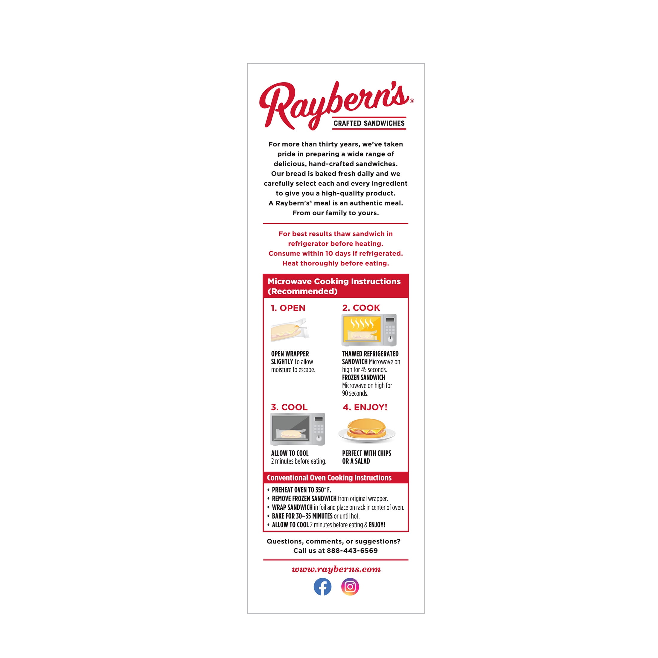 Raybern's Philly Cheesesteak Sandwich 10 oz, 2 Ct (Frozen)