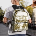thumbnail image 7 of Fotbe Cattle Drive By Two Cowboys 1 Lightweight Casual Laptop Backpack for Men and Women, Daily use Waterproof backpack, Backpack for College, 7 of 7