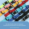 thumbnail image 4 of pitrice 1/2/3/5 Chest Strap Backpack Rope Multicolored Exquisite Fine Workmanship Handily Install Long-lasting Bag Webbing Shoulder Straps Red 1 Pc, 4 of 6