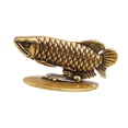 thumbnail image 4 of Mini Arowana Statue ORNAMENTO de ESCRITOR STACK STACK STACK CREATIVE de LA PEQUEÑa ESCULTURA PEQUEÑa, 4 of 9