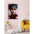 thumbnail image 2 of Awkward Styles African Woman Canvas Painting African Lady Portrait African Canvas Art Colorful Artwork for Bedroom African Fine Art Print African Woman Framed Artwork Gifts for Her Stylish Decor Ideas, 2 of 7