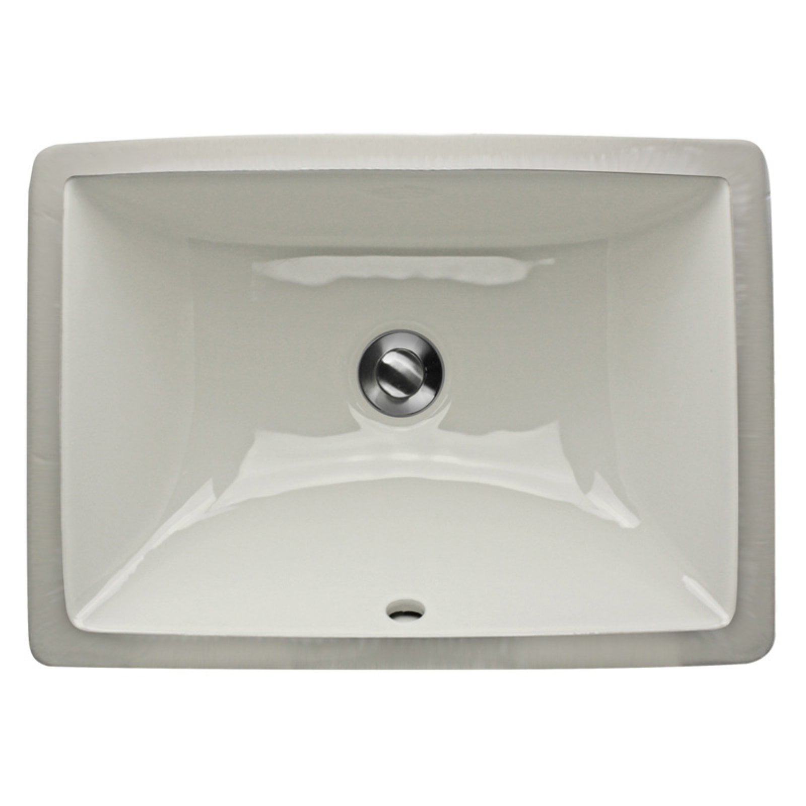 Nantucket Sinks UM16x11 Undermount Ceramic Bathroom Sink