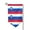 Sharp Corner, variant on Garden Flag Flag Of Slovenia Double Sided Small Yard Holiday Garden Flag for Outside Decor 12.5x18 Inch Fillet