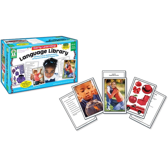 Early Learning Language Library Cards
