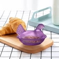 thumbnail image 6 of Chicken Kitchen Decor Candy Dish With Lid Hen On Nest, Glass Vintage Rooster Candy Jar, Rural Farmhouse Style Candy Bowl for Home Kitchen Decor & Gift Giving, 6 of 6